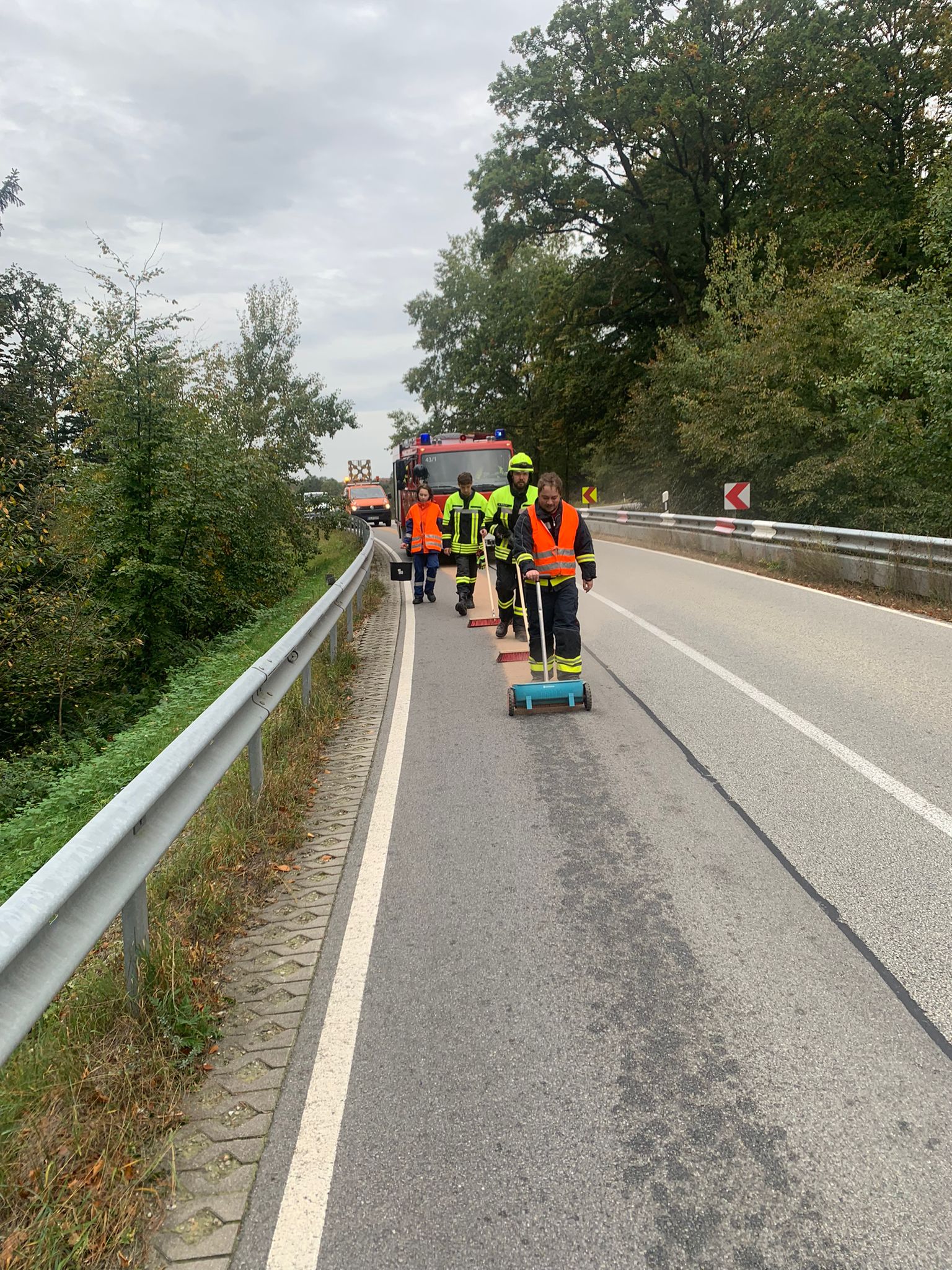 Haidenhof - Kohlbruck - Passau, St2110 Passau | Sonstiges | Gefahrgut > sonstiger Gefahrgut-Einsatz